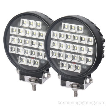 12V 24V 트랙터 작업 라이트 IP67 방수 트럭 미니 LED 조명 4.5 &quot;LED 작업 조명